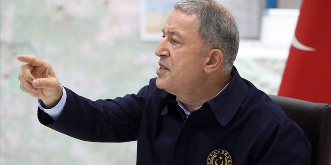 Milli Savunma Bakanı Akar'dan Fransız iddialarına 'sert' yanıt