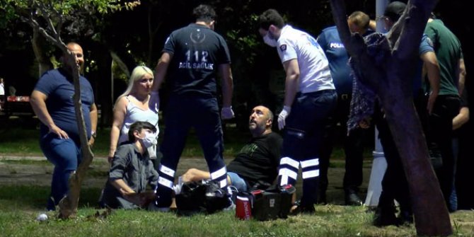 Evlilik teklifi için gittikleri parkta kurşunların hedefi oldular 