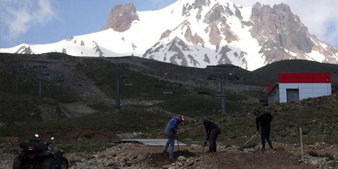 Erciyes bisiklet sporlarının da merkezi haline geldi