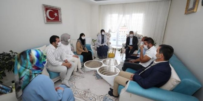 Vali Bilmez'den şehit ailelerine ziyaret