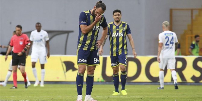 Fenerbahçe deplasmanda kayıp