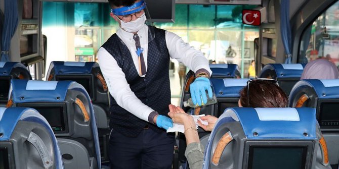 Kara yolu taşımacılığındaki ikramlara Kovid-19 düzenlemesi