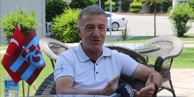 Trabzonspor Kulübü Başkanı Ahmet Ağaoğlu: Bizi provokasyonunun içine çekmeye çalışıyorlar