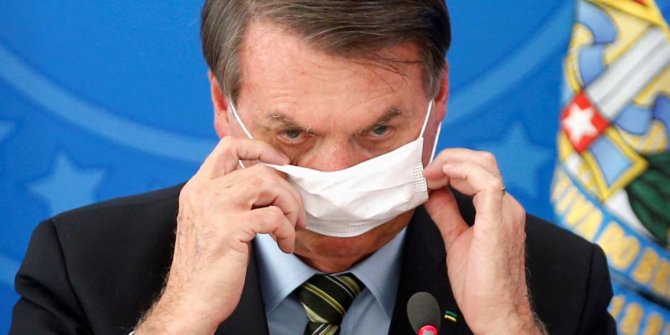 Brezilya yargısı, Devlet Başkanı Bolsonaro'ya maske takma mecburiyeti getirdi