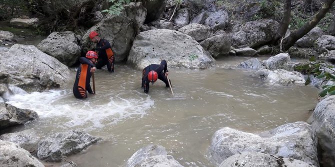 Bursa'da selde kaybolan genç kızı arama çalışmaları devam ediyor