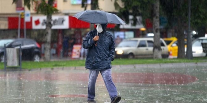 Meteorolojiden 'sağanak' uyarısı