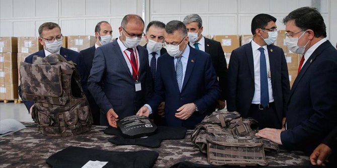 Cumhurbaşkanı Yardımcısı Oktay Yozgat organize sanayi bölgesindeki fabrikaları gezdi