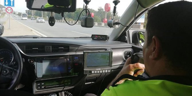 Ülke genelinde radarla hız denetimi yapıldı