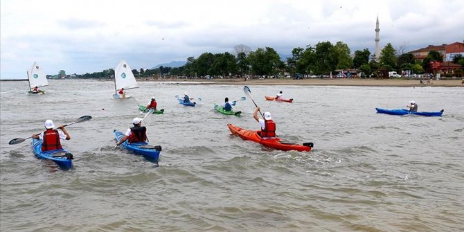 Ordu'da yelken ve kano tesisi açıldı