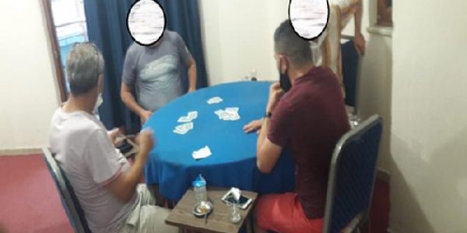 Kumar oynayanlara sosyal mesafe cezası