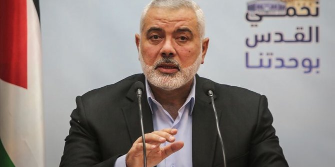 Hamas Lideri Heniyye: Filistin'in içeride ve dışarıda milli birliğini sağlamaya yönelik çalışmalara başladık
