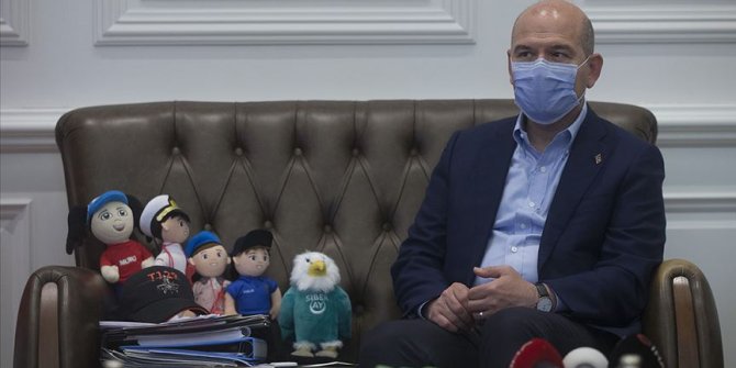 İçişleri Bakanı Soylu İdlib için 10 briket ev daha bağışladı