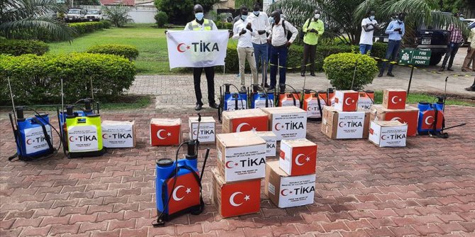 TİKA'dan Güney Sudan'a Kovid-19'la mücadeleye tıbbi ekipman desteği