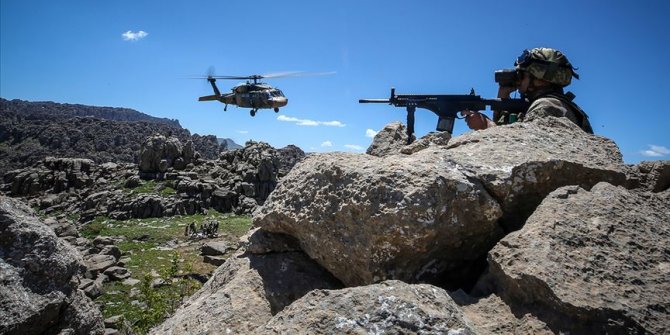 Van'da etkisiz hale getirilen 3 teröristin gri listede arandığı belirlendi