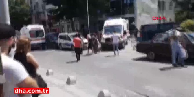 Büyükçekmece Adliyesi önünde kavga