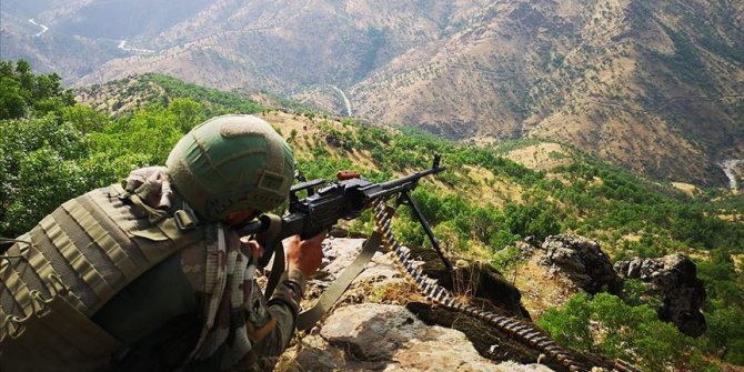 Pençe-Kaplan Operasyonu'nda 3 PKK’lı terörist etkisiz hale getirildi
