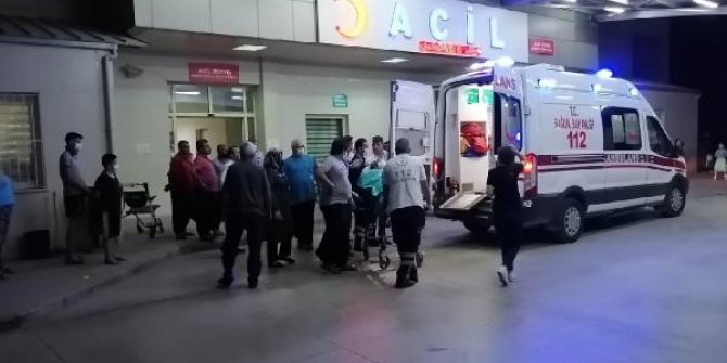 Kına gecesinde maganda kurşunun isabet ettiği 2 kişi yaralandı