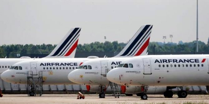 Air France, Koronavirüs nedeniyle 7 bin 500 kişiyi işten çıkarıyor