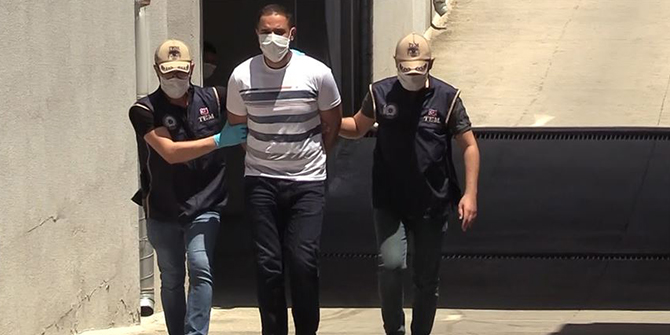 Adana'da Suriye'deki terör gruplarıyla bağlantılı zanlı tutuklandı