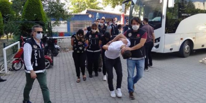 Denizli'de uyuşturucu operasyonu: 22 tutuklama