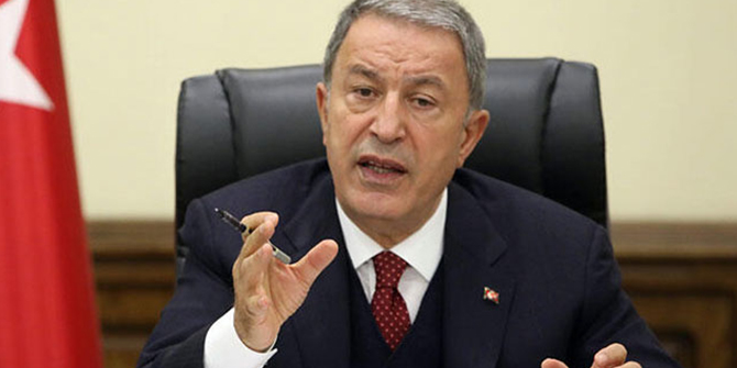 Bakan Akar'dan Fransa'ya Libya tepkisi