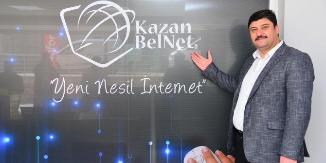 Türkiye'de ilk olan KazanBelNet internet ağı kuruldu