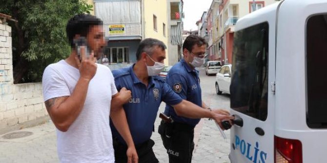 Ağabeyinin evini tüfekle basan kişi gözaltına alındı
