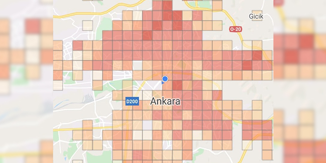 Ankara'nın korona haritası güncellendi, merkezlerde risk  artıyor!