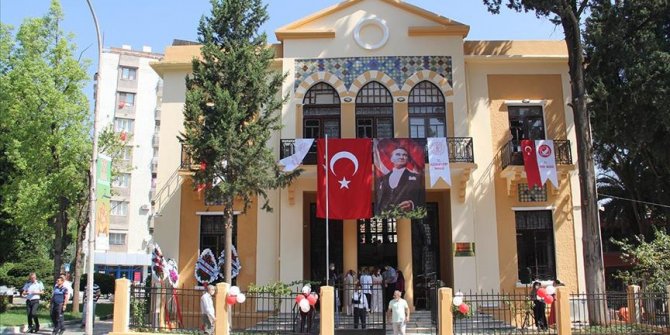 Hatay'da Fransız işgalcilerin karargahı 82 yıl sonra kütüphane oldu