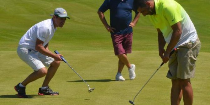 Pandemi sürecinde ilk golf turnuvası