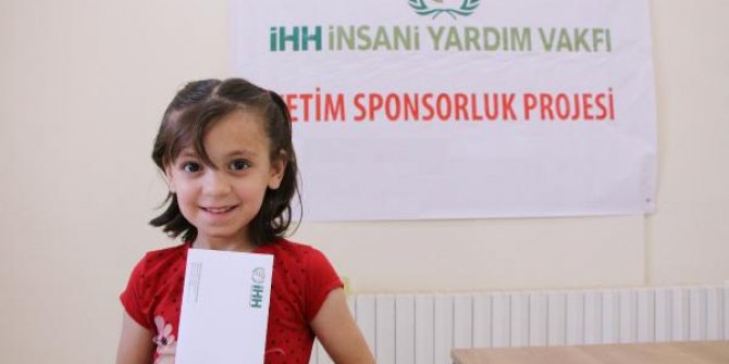 Suriye’deki yetimlere 'sponsorluk' ödemeleri yapıldı