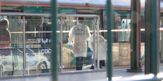 Tuzla İçmeler Marmaray Durağı'nda bir kişi intihar etti