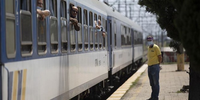 Yılın ilk 'arabalı treni' Kapıkule'den giriş yaptı