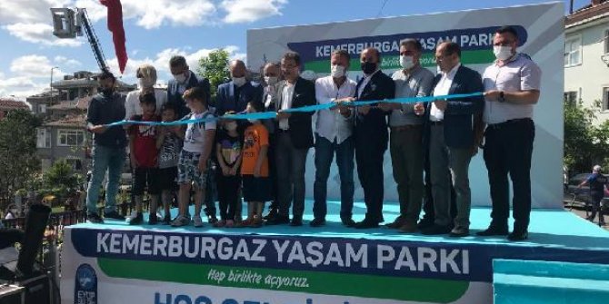 Kemerburgaz'da yaşam parkı açıldı