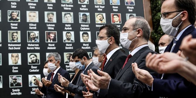İBB'de 15 Temmuz şehitleri anıldı