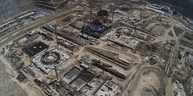 Akkuyu'nun ilk ünitesinde kilit aşama tamamlandı