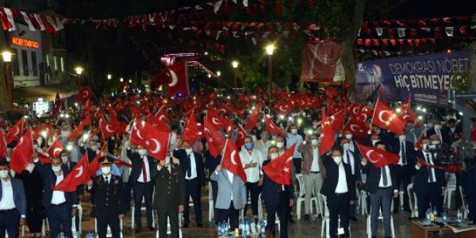 Kahramanmaraş'ta '15 Temmuz' anması