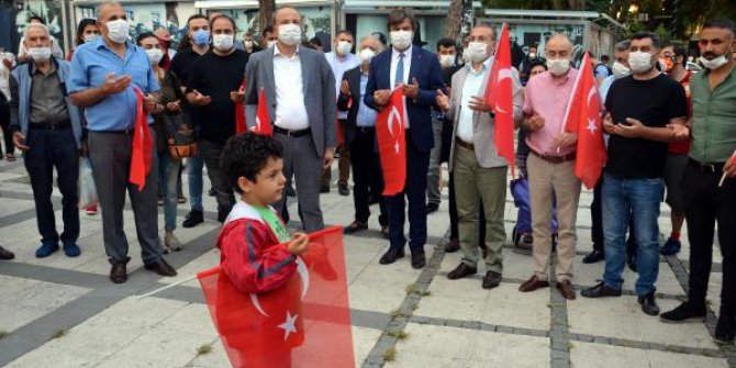Avcılar'da 15 Temmuz anması ve demokrasi nöbeti
