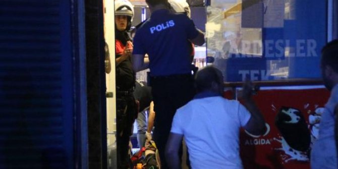 Tekel bayisinde silahlı saldırıya uğradı