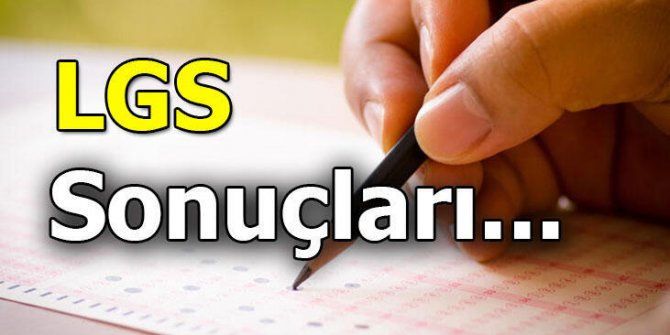 LGS sonuçları açıklandı