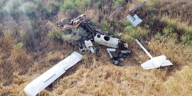 Azerbaycan ordusu Ermenistan'a ait İHA'yı düşürdü