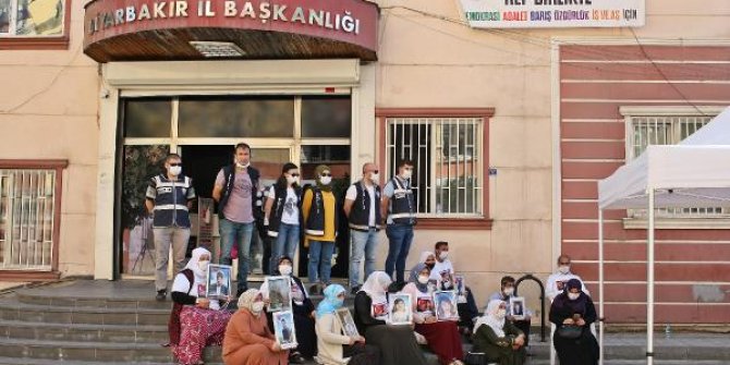 HDP önündeki eylemde 318'inci gün