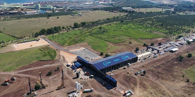 'Türkiye'nin Otomobili'nin üretileceği alan havadan görüntülendi
