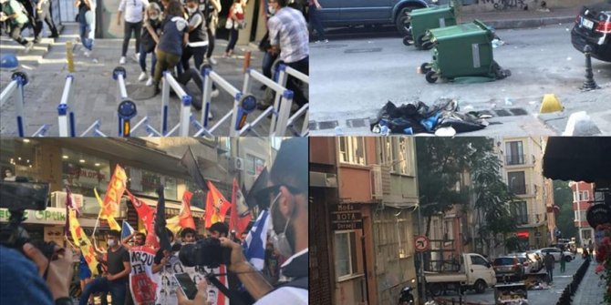 Kadıköy'de izinsiz yürüyüş: 55 gözaltı
