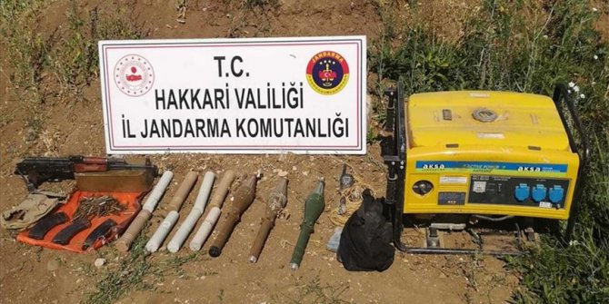 'Yıldırım-2 Cilo Operasyonu'nda silah, patlayıcı ve mühimmat ele geçirildi
