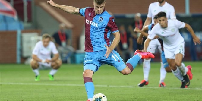 Trabzonspor'da Sörloth gol krallığı peşinde