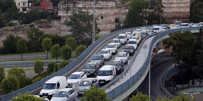 Haliç Köprüsü'nde bakım çalışması devam ediyor