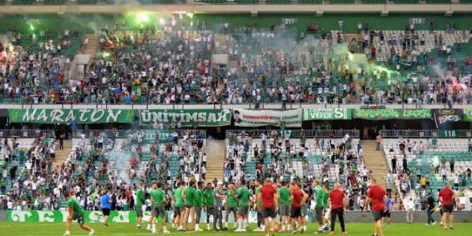 Bursaspor'dan taraftarlı antrenman