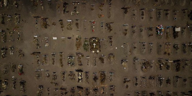 Kovid-19'dan son 24 saatte Brezilya'da 1367, Meksika'da 915, Hindistan'da 648 kişi öldü