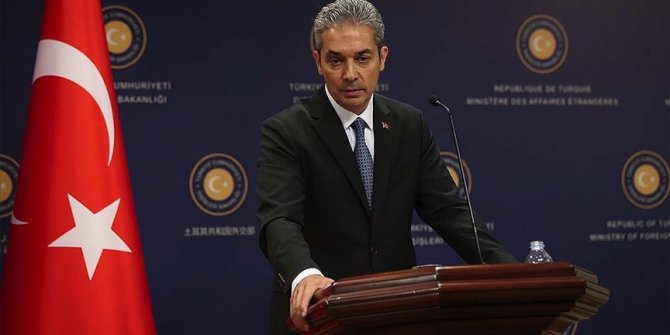 Dışişleri Bakanlığı Sözcüsünden Yunanistan'a Doğu Akdeniz tepkisi